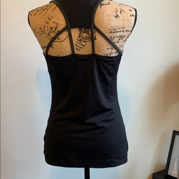 Tek gear black workout top - Picture 2 of 4